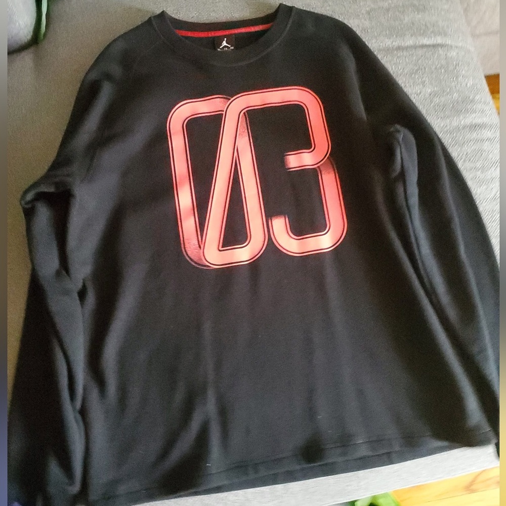 Jordan infrared logo sweatshirt